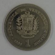 Venezuela - 1 bolivar 1989