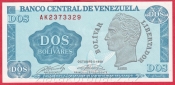 Venezuela - 2 Bolívares 1989 