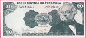 Venezuela - 20 Bolívares 1990