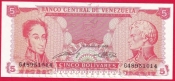 Venezuela - 5 Bolívares 1989 