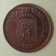 Venezuela - 5 centimos 1977