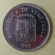 Venezuela - 5 centimos 1983