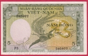 Vietnam South - 5 Dong 1955