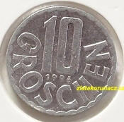 Rakousko - 10 groschen 1996