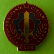 Vzorní pracovník civilní obrany ČSSR
