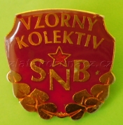 Vzorný kolektiv SNB-bronzový