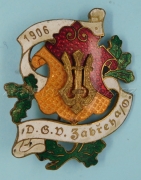 Zábřeh n./O.  1906 - Pěvecký odznak
