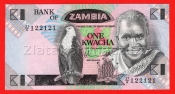 Zambia - 1 kwacha 1980-1988