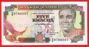 Zambia - 5 Kwacha 1988-1989
