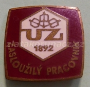 Zasloužilý pracovník UZ 1892
