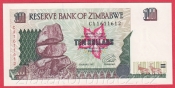 Zimbabwe - 10 Dollars 1997