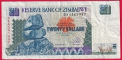 Zimbabwe - 20 Dollars 2020
