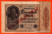 Německo - 1 Milliarde mark 15.12.1922 - série 139E