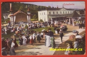 Luhačovice - Kolonáda, lidé