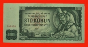 Československo - 100 Korun -1961 T 17