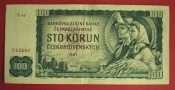 Československo - 100 Korun -1961 T 44