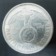 5 marka-1936 F - Svastika