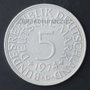 5 marka-1974 D