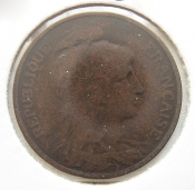 Francie - 5 centimes 1910