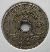 Francie - 10 centimes 1935