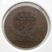 Holandsko - 1 cent 1876