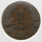 Holandsko - 1 cent 1881