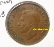 Austrálie - 1 penny 1943