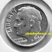 USA - 1 dime 1964