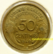 Francie - 50 centimes 1940