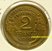 Francie - 2 francs 1936