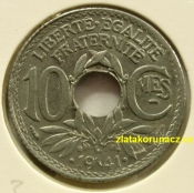 Francie - 10 centimes 1941 