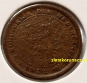 Holandsko - 1/2 cent 1922