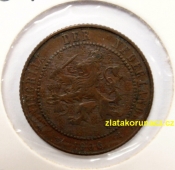 Holandsko - 2 1/2 cent 1906