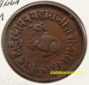 Indie-Indore - 1/2 anna 1901