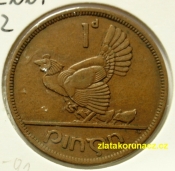 Irsko - 1 penny 1942