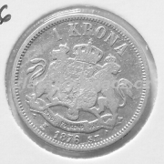 Švédsko - 1 krona 1876 ST