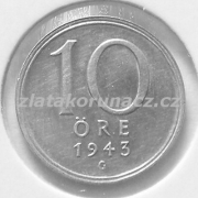 Švédsko - 10 ore 1943 G