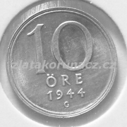 Švédsko - 10 ore 1944 G