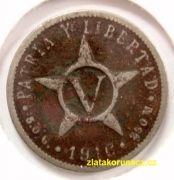 Kuba - 5 centavos 1916