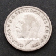 Ag mince - Anglie - 6 pence - 1929A.D.