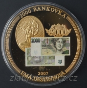 Bankovka 2000 Kčs 