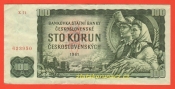 Československo - 100 Korun -1961 X 71