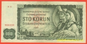 Československo - 100 Korun -1961 R 31