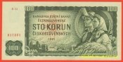 Československo - 100 Korun -1961 R 33