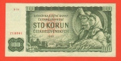 Československo - 100 Korun -1961 R 56