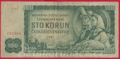 Československo - 100 Korun -1961 R 83