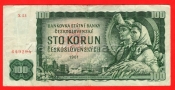 Československo - 100 Korun 1961 X 53