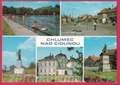 Chlumec nad Cidlinou - Koupaliště, Náměstí, Zámek