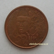 Francie - 1 Cent 2001