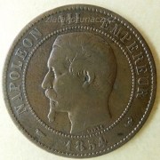 Francie - 10 centimes 1854 W